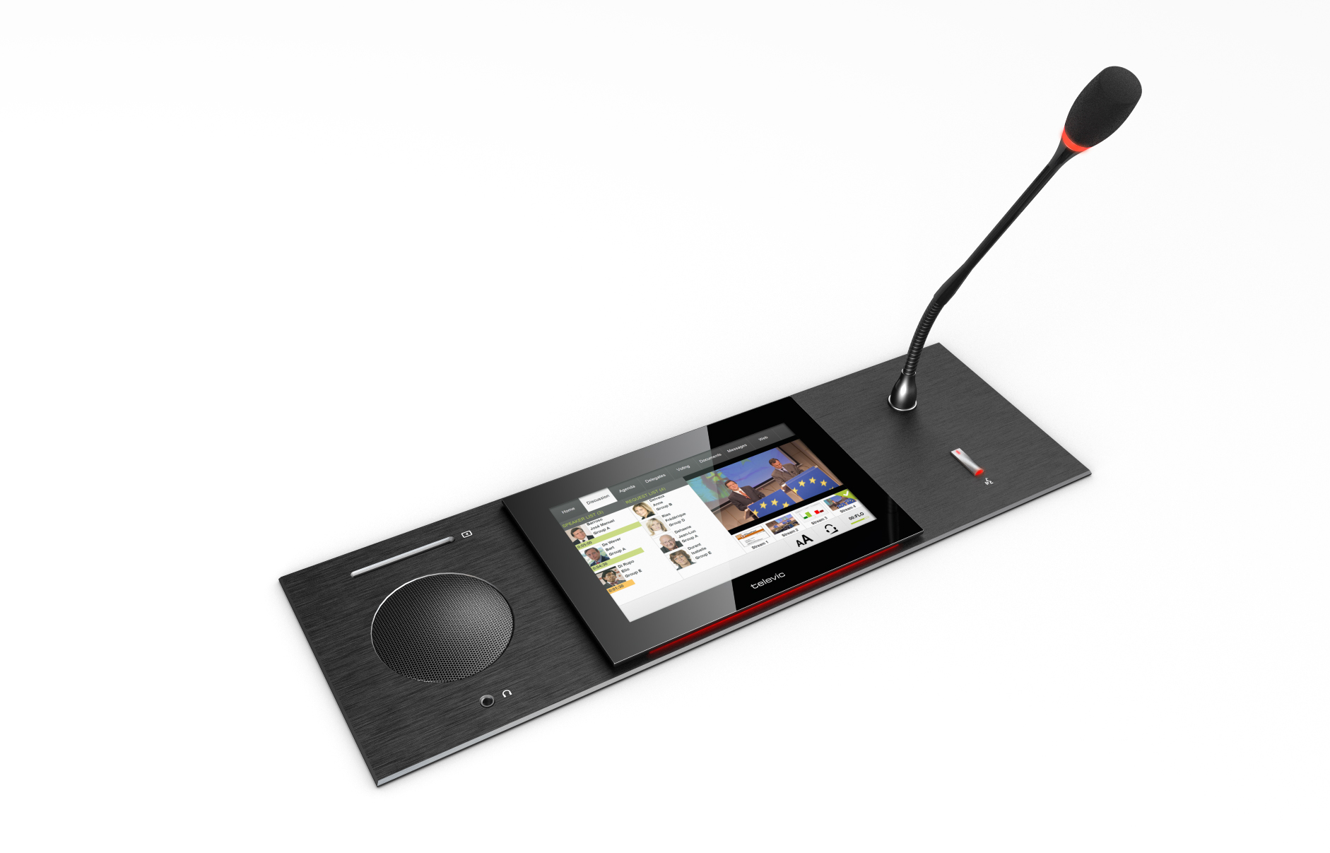 Listen Technologies Multi-Media Touch Conferencing Unit 3